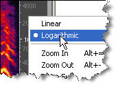 Adobe Audition 2.0 scale selection