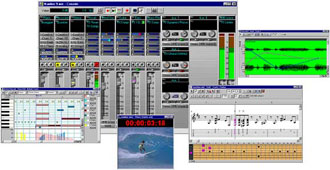 cakewalk pro screens