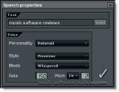 Fruity Loops FL Studio 6 Speech Synthesizer