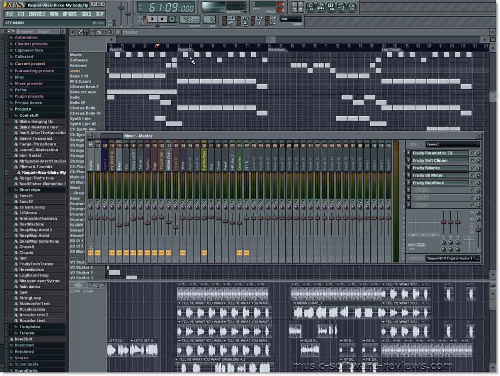 Fruity Loops FL Studio 6 - a detailed review of