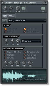 Fruity Loops FL Studio 6 Audio Clip Generator