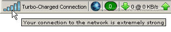 Limewire 4.1 Info-bar Connection