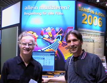 Musikmesse Frankfurt 2006 Peter Gannon and me