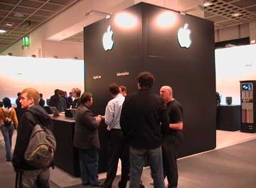 Musikmesse Frankfurt 2006 Apple booth