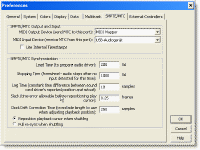 Adobe Audition 2.0 MTC SMPTE settings