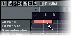 Fruity Loops FL Studio 6 - Screenshot Paint Track