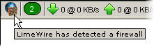 Limewire 4.1 Info-bar Firewall